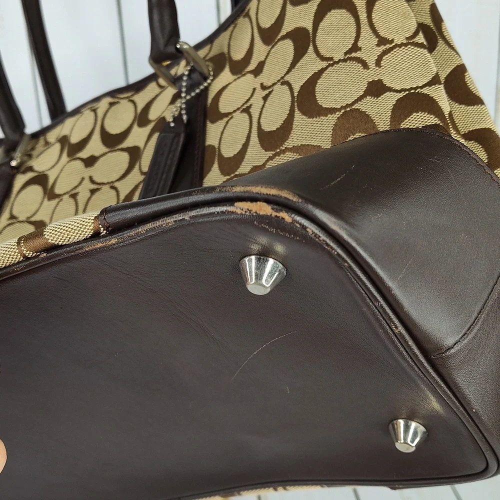 Coach Vintage Monogram Tote Bag